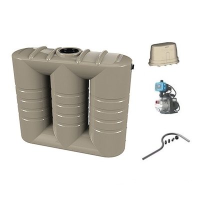3000 Litre House Water Tank and Pump Package