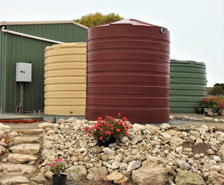 5,000 Litre Tall Rainwater Tank