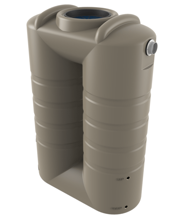 1000 Litre Slimline Rain Water Tank Bushman Tanks