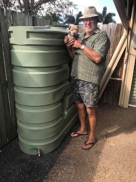 1,000 Litre Slimline Rainwater Tank