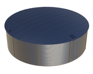 100,000 Litre Aqualine Steel Liner Tank