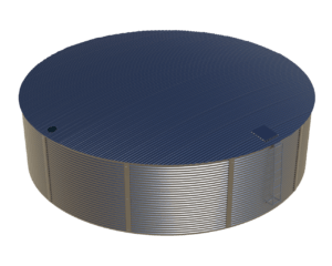 125,000 Litre Aqualine Steel Water Tank