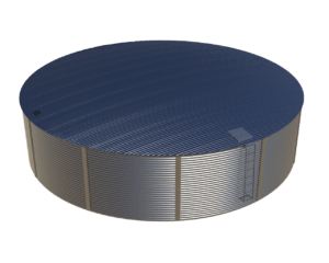 150,000 Litre Aqualine Steel Water Tank