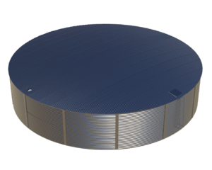 210,000 Litre Aqualine Steel Water Tank