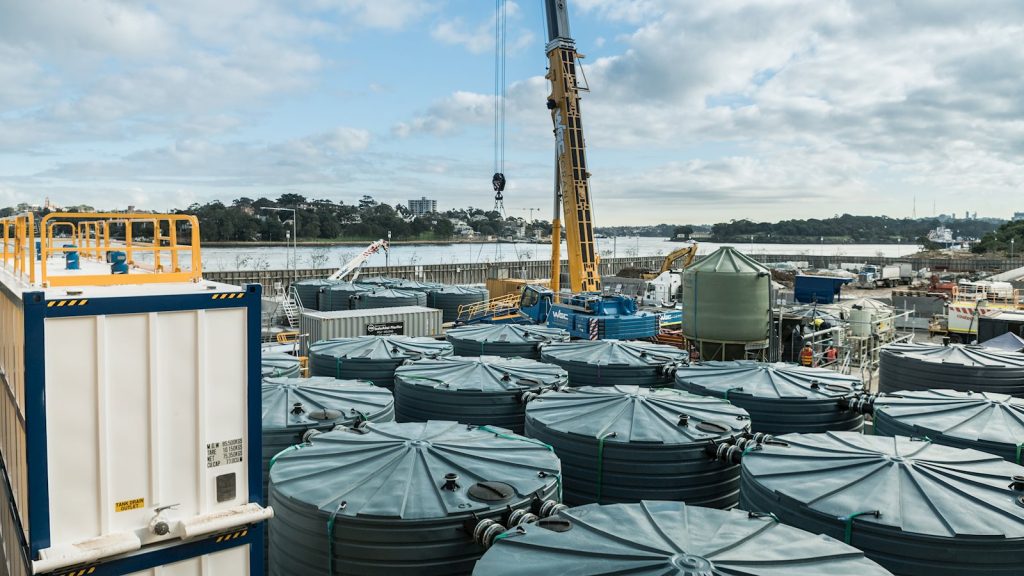 46,400 Litre Industrial Water Tank