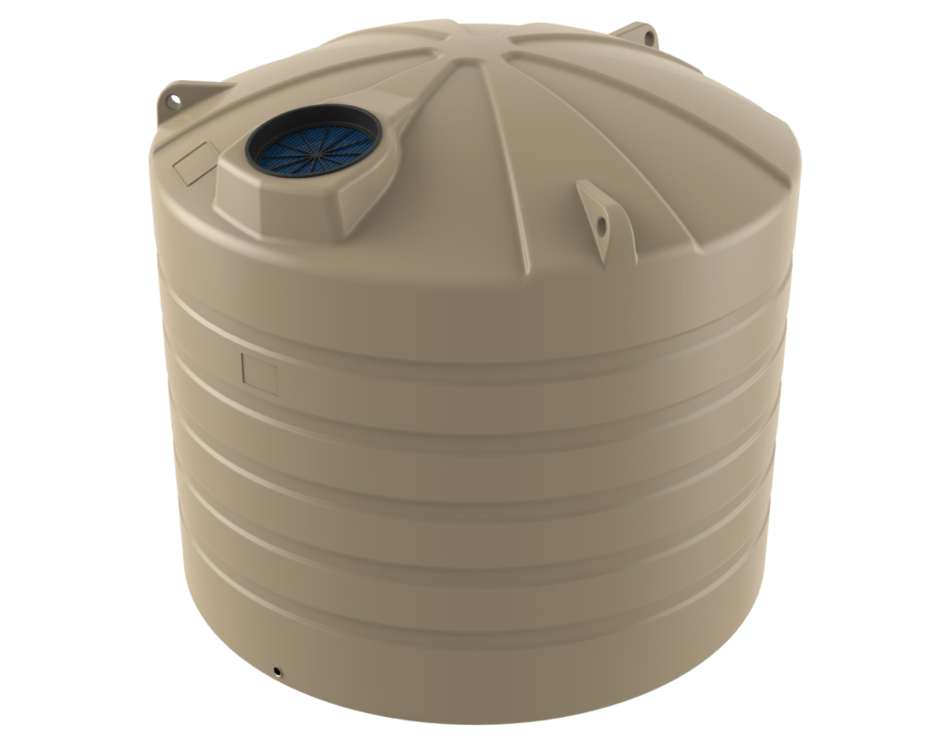 5000 Litre Squat Domed Rainwater Tank Bushman Tanks