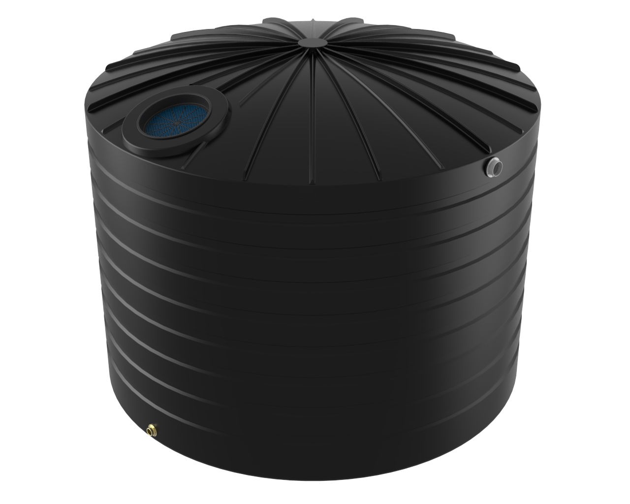 15,000 Litre Domed Round Molasses Tank Bushman Tanks