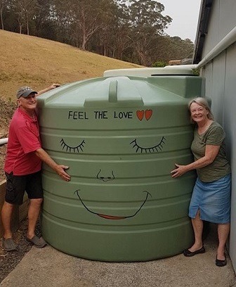 5,000 Litre Domed Squat Rainwater Tank