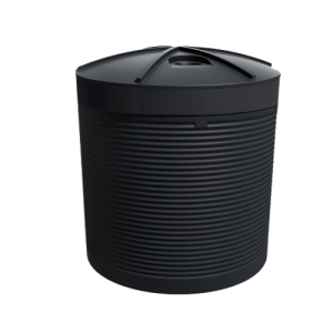 13,500L (3000 Gal) OzPoly Round Poly Rainwater Tank [Corrugated]