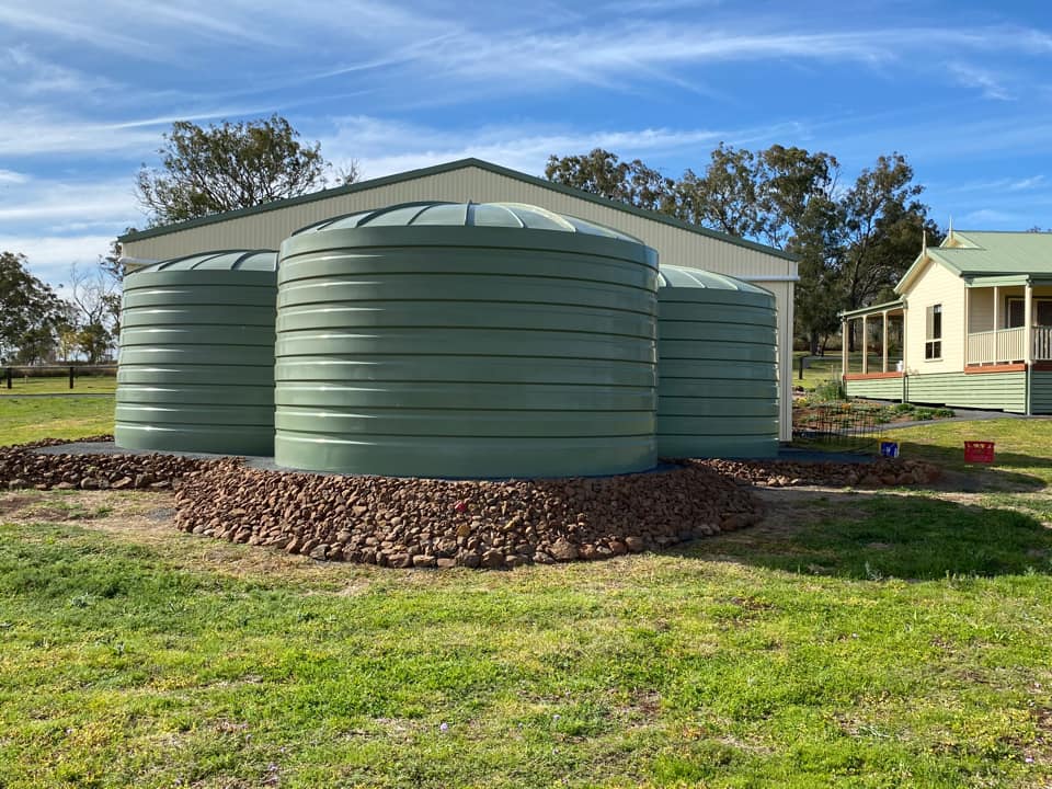 22,500L (5000 Gal) OzPoly Domed Pole-Less – TXD5000
