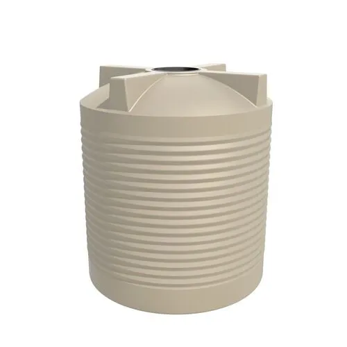 2,500L (550 Gal) OzPoly Round Poly Rainwater Tank [Corrugated]