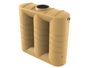 2,000L (440 Gal) Slimline Poly Rainwater Tank (North Queensland)