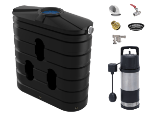1000 Litre Slimline Submersible Pump Package
