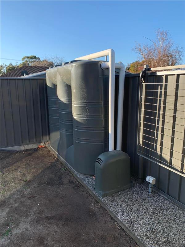 5,000L Slimline Water Tank