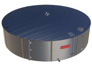 150,000 Litre Aqualine Commercial Steel Water Tank